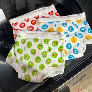 Hanna Andersson Kids Underwear Set - Red, Green, Yellow